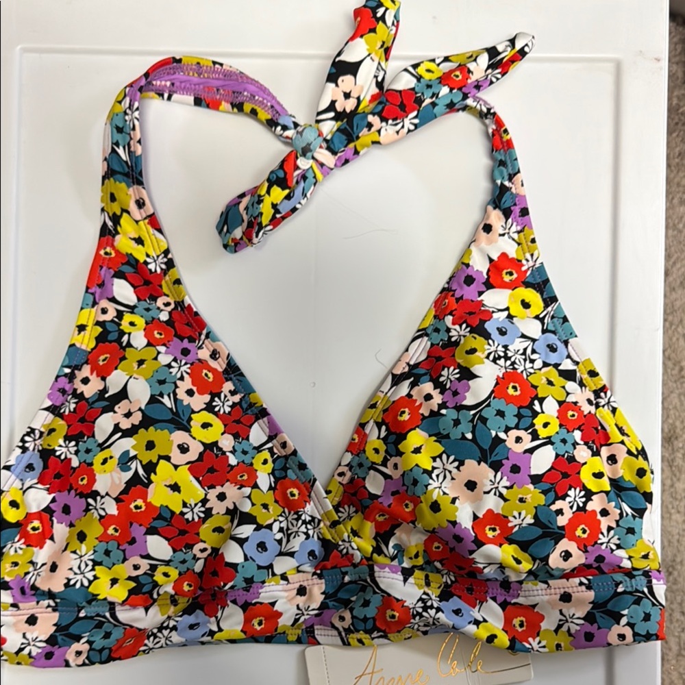 Anne Cole Floral Bikini Top - Multicolor